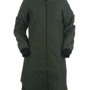H2O quilted jakke, Skarø, army - 188 - L+ - 40