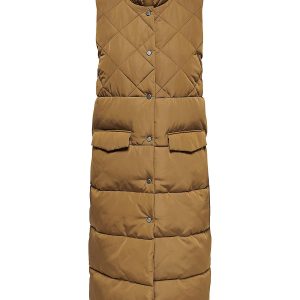 Only quilted vest, Stacy, coconut - 182 - M+
