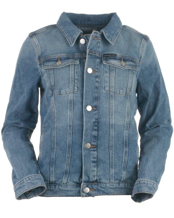 Calvin Klein denim jakke, Trucker, powdery - 152,12år