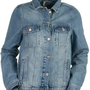 Cost:bart denim jakke, blå denim, Agnes - 128 - XS