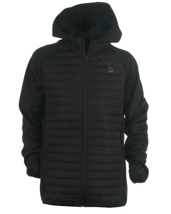 Jack & Jones JR overgangsjakke, Multi, black - 140 - 10år