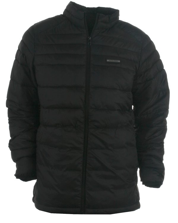 Jack & Jones JR puffer jakke, Ace Collar, black - 152 - 12år