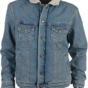 Jack & Jones overgangs denim jakke, blå, Alvin - 188 - L+ - L