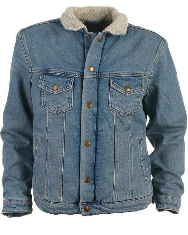 Jack & Jones overgangs denim jakke, blå, Alvin - 188 - L+ - L