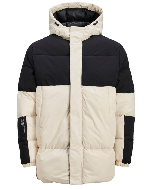 Jack & Jones overgangsjakke, Force Puffer, sand - 188 - L