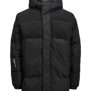 Jack & Jones overgangsjakke, Force Puffer, sort - 164 - XS