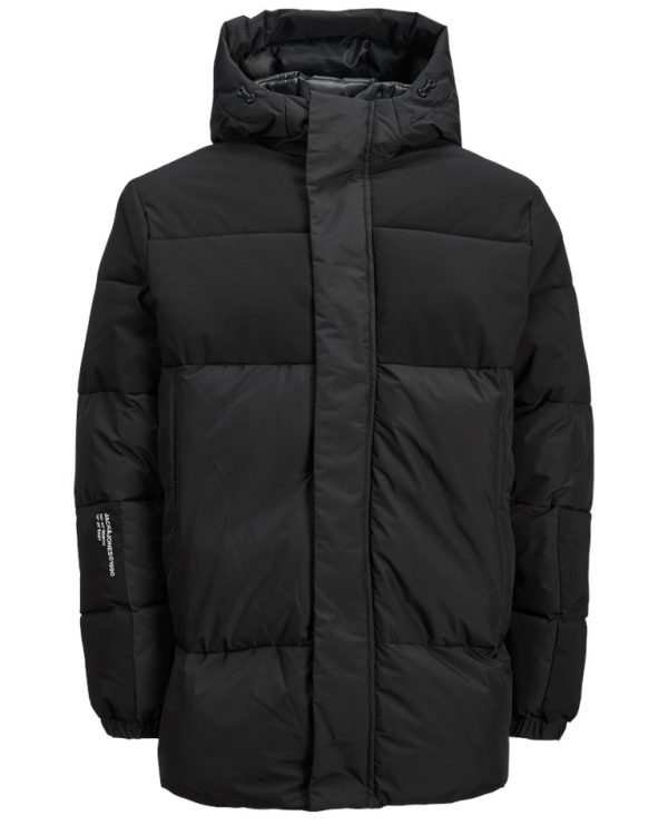 Jack & Jones overgangsjakke, Force Puffer, sort - 176 - S