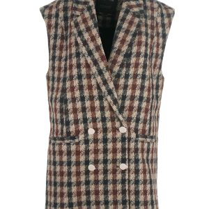 Scotch & Soda uld vest, sand - 188 - L+ - 40