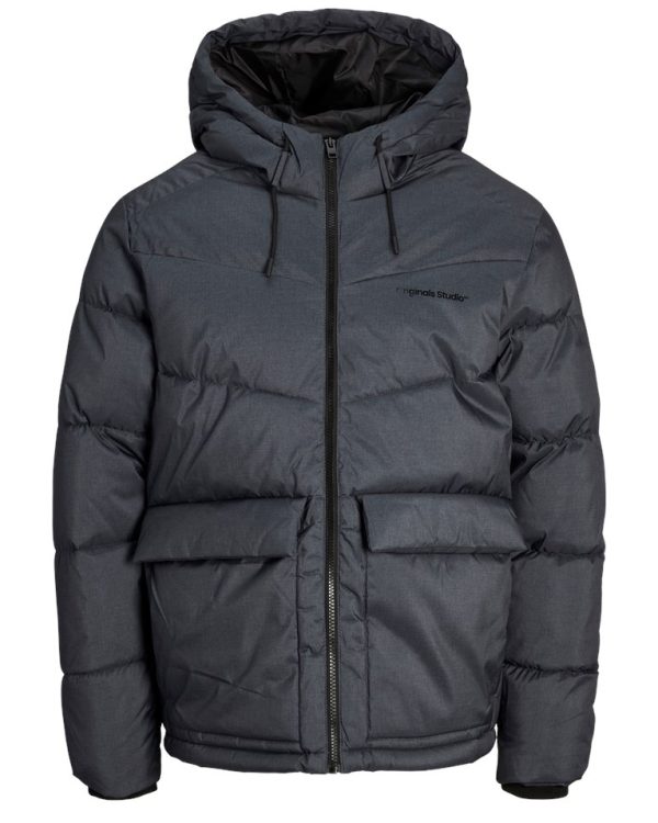 Jack & Jones overgangsjakke, Vesterbro Puffer, grå - 176 - S