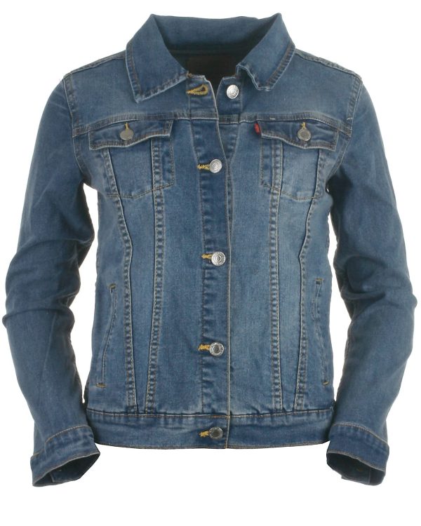 Levis denimjakke, Trucker, matteroffact - 176 - 164-176 / 16år